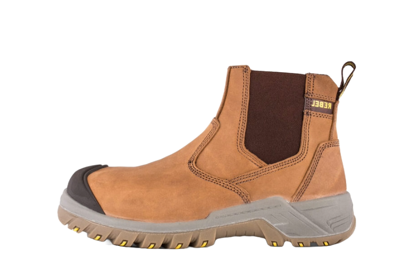 Crazy Horse Chelsea Boot (Tan)
