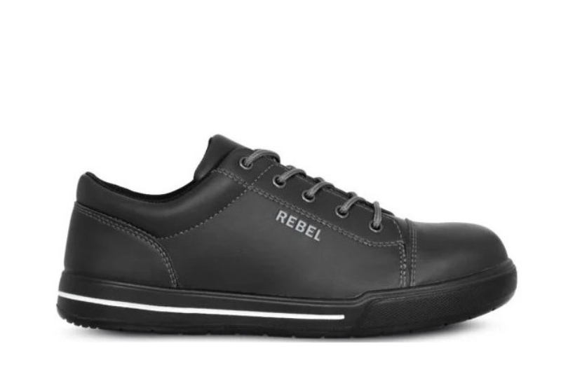 Lo Top Safety Shoe (Black)