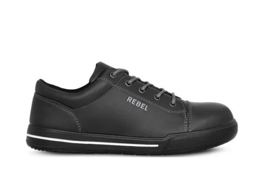 Lo Top Safety Shoe (Black)